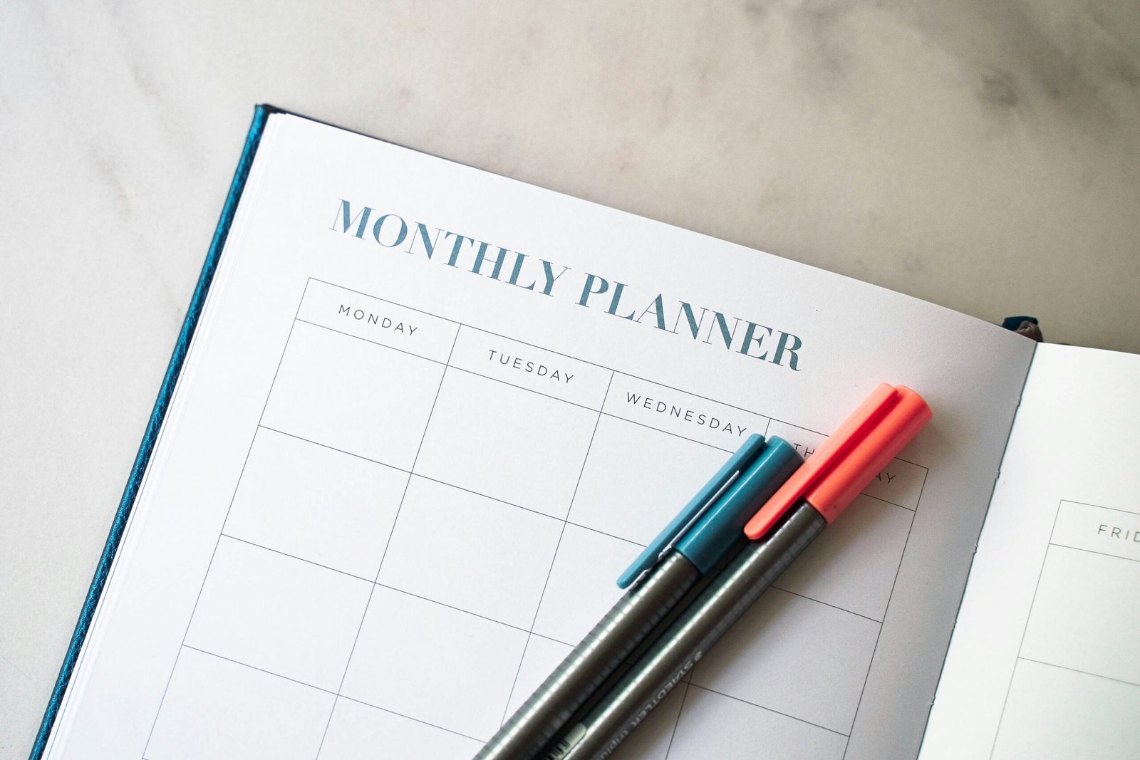 monthly budget planner